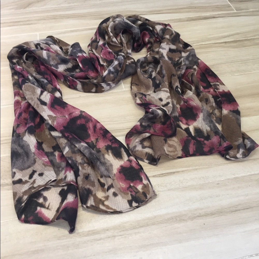 Abstract Print Scarf